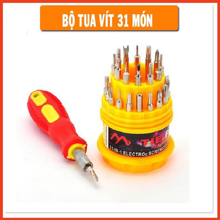 [GIÁ SỈ] Bộ tua vít đa năng 31 đầu