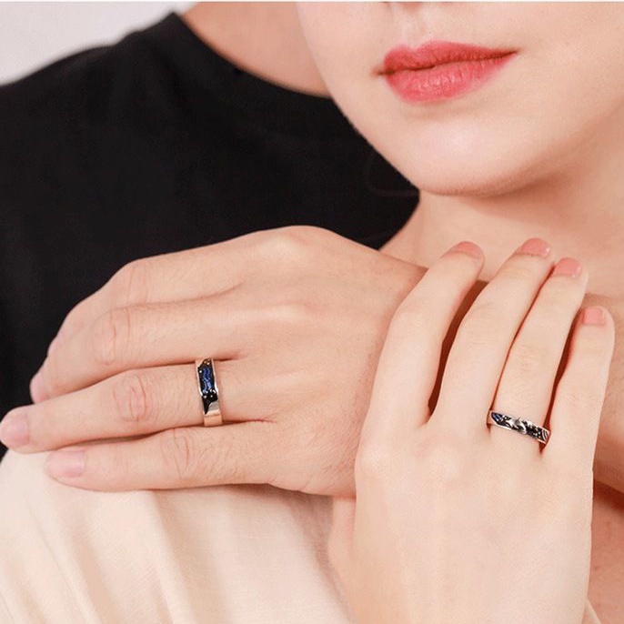 Nhẫn Hình Cá Voi Có Thể Điều Chỉnh Kích Cỡ Dành Cho Cả Nam Và Nữ