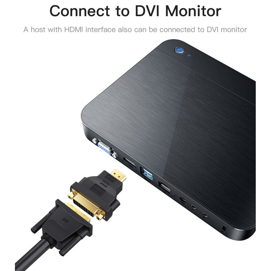Đầu chuyển HDMI DVI 1080P HDTV 2 hướng dẫn sử dụng