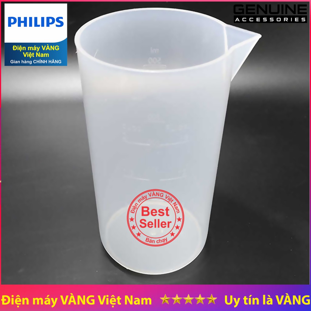 Ly sinh tố cầm tay 500ml Philips HR1600 HR16xx HR1604 HR1607 HR1608 HR2531 HR2534 HR2537