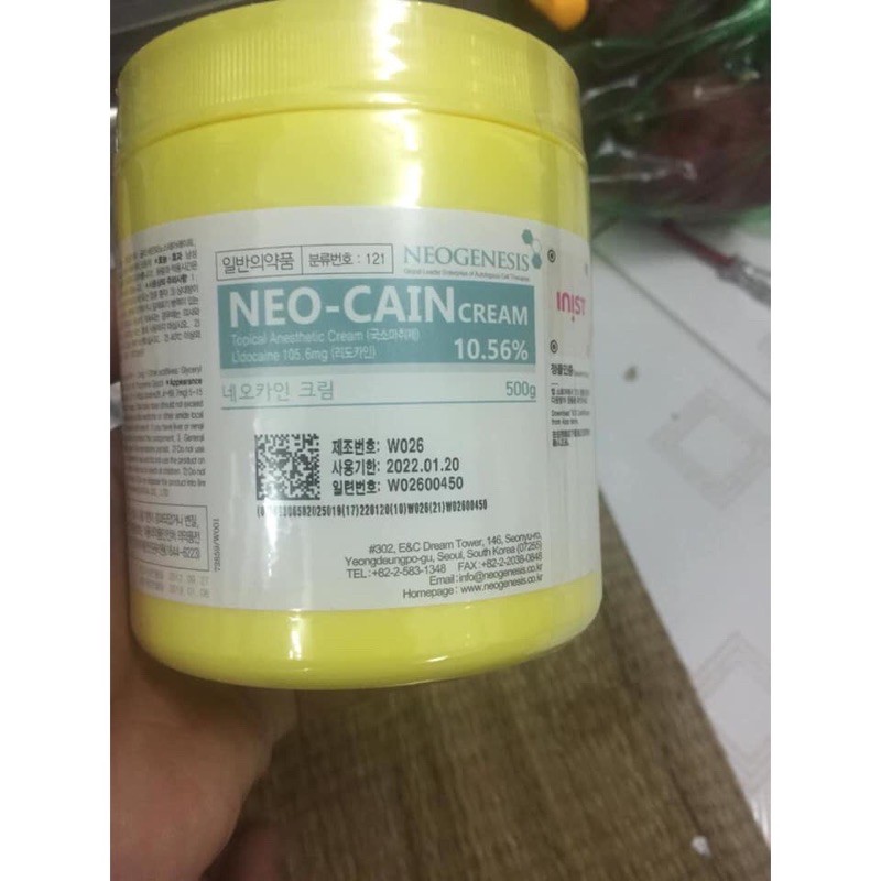 Kem làm Te Neocani hũ 500gr chuẩn hàn