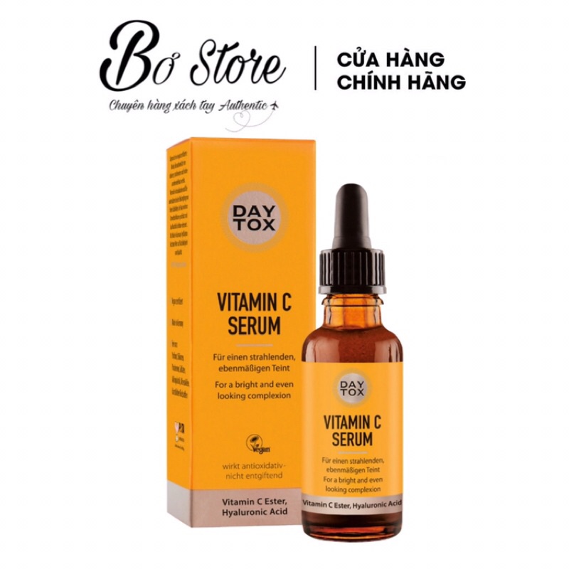 Daytox Vitamin C Serum - Huyết thanh dưỡng sáng da, giảm mờ thâm nám, 30ml