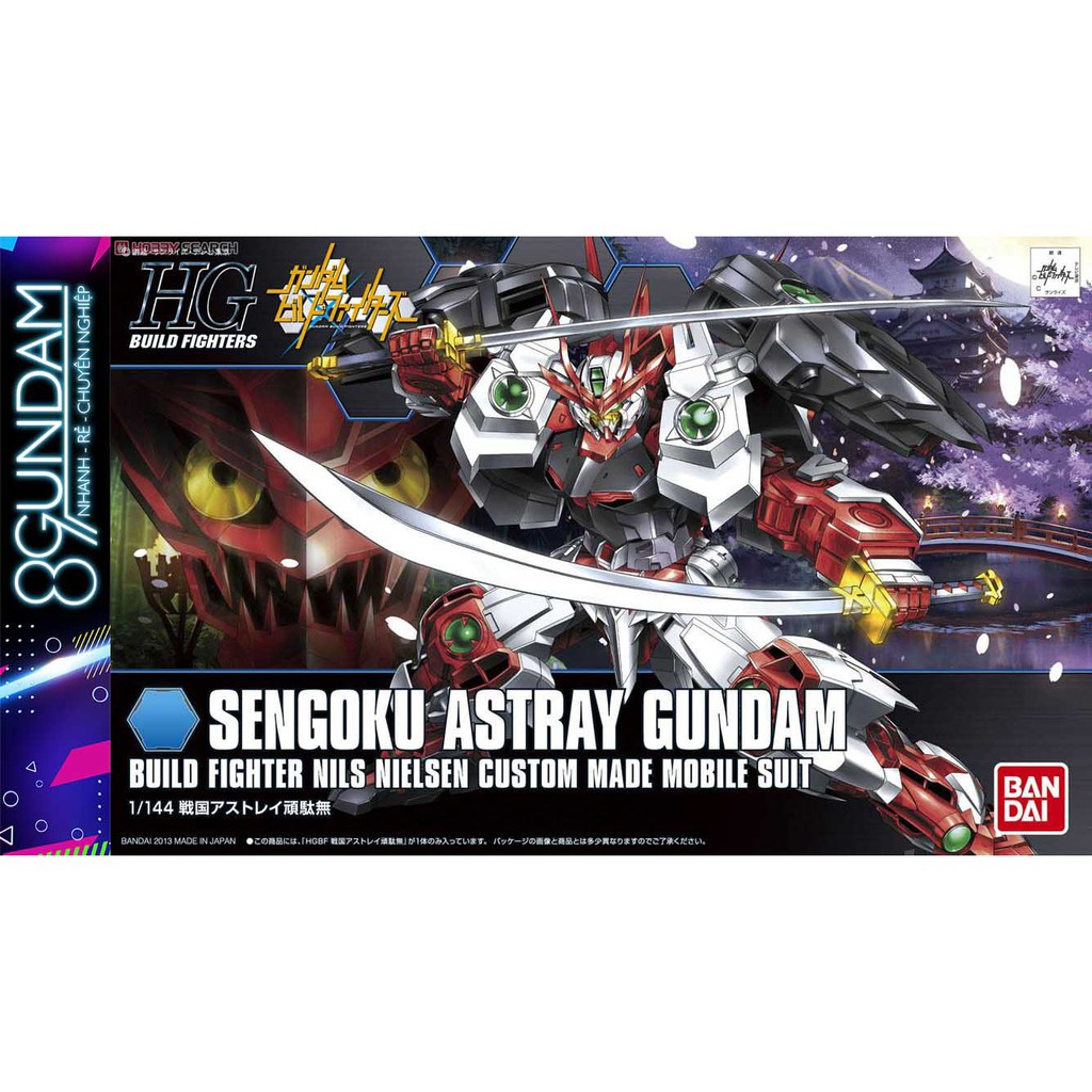 Mô Hình Lắp Ráp Gundam HG BF Sengoku Astray