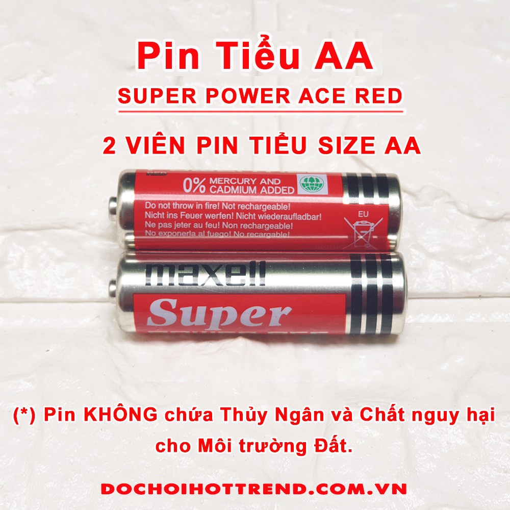 Pin tiểu Con Thỏ - Set 4 Pin ( Loại to AA )