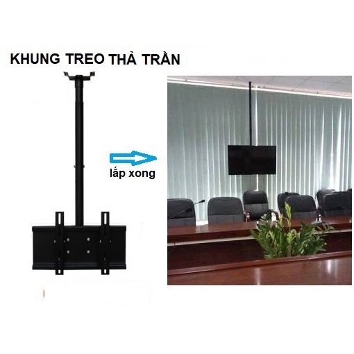 Khung Treo Tivi Thả Trần Từ 32 - 70inch Chính Hãng Bảo Hành 12 Tháng