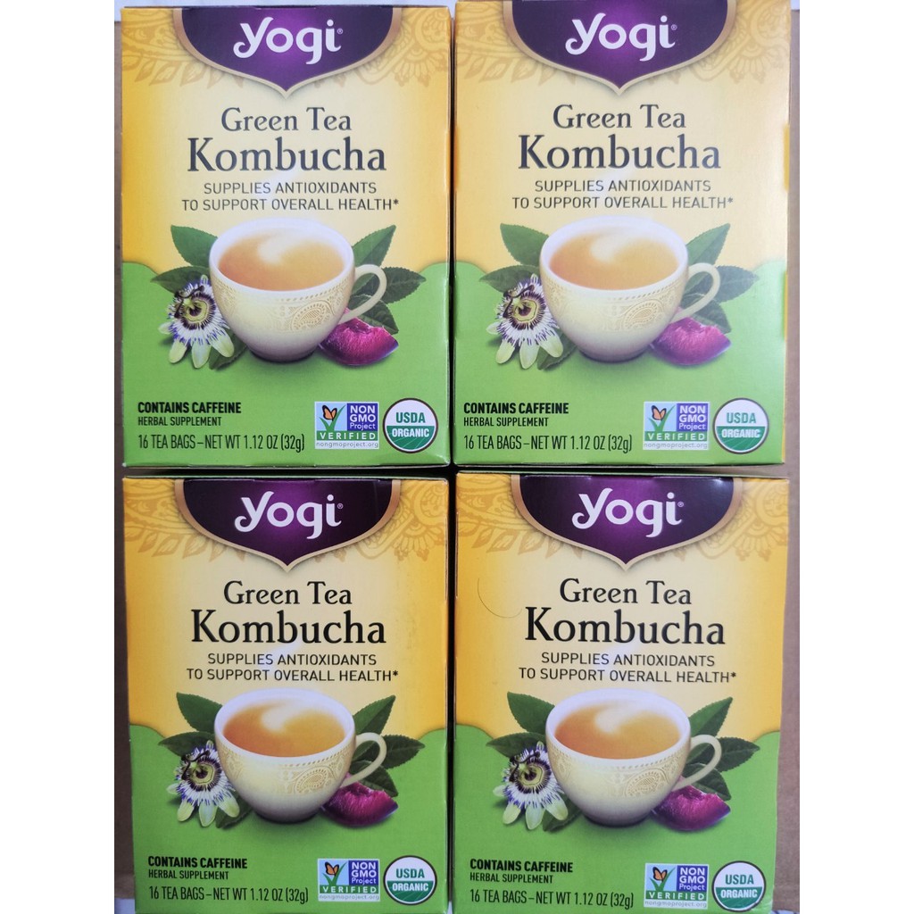 Trà xanh thảo mộc Kombucha - Yogi