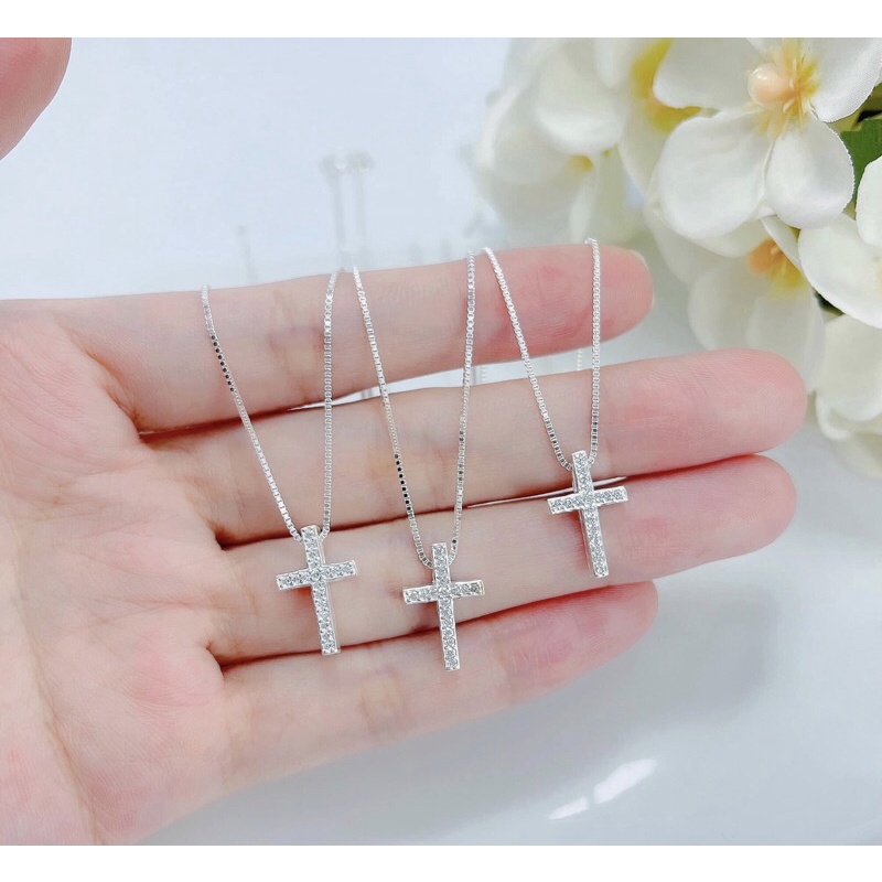 DÂY CHUYỀN THÁNH GIÁ NHỎ XINH CHO NỮ - DÂY BẠC S925