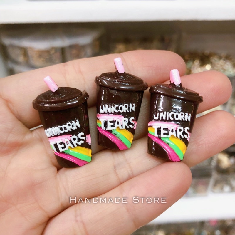 Charm cốc cafe Unicorn