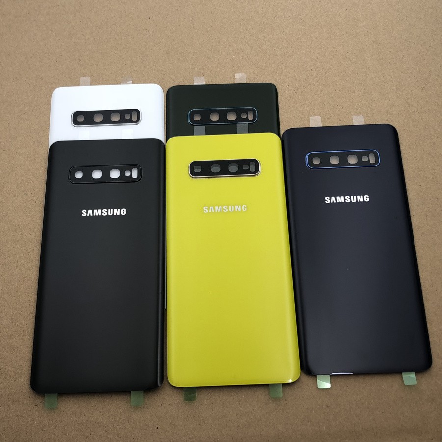Ốp lưng Samsung Galaxy S10 S10e S10 Plus Mặt sau Kính gốc Thay thế Vỏ sau Cửa Vỏ Máy ảnh Kính ống kính