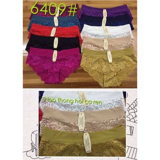 Chuyên sỉ combo 10 quần ren vic 6409
