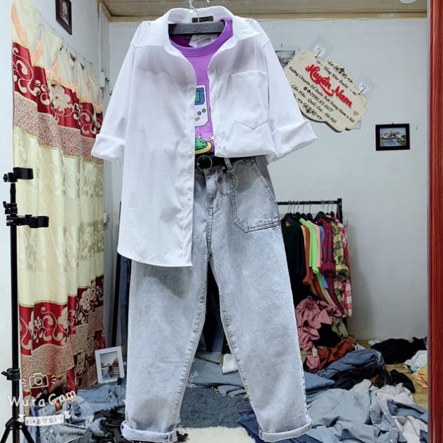 [BÁN LẺ GIÁ SỈ] Quần baggy 2 túi trước unisex