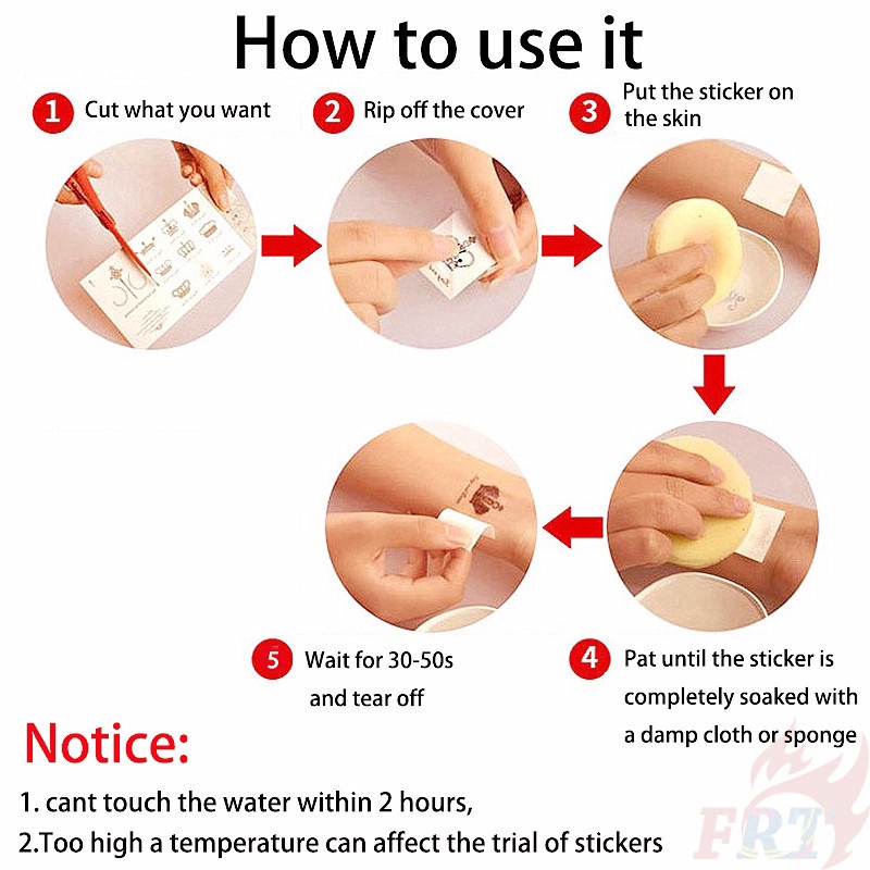 1 Tờ ❤ Hình Xăm Dán Tạm Thời Hình Nàng Tiên Cá Đẹp Mắt ❤ Hình Xăm Dán Tạm Thời Chống Nước Quyến Rũ