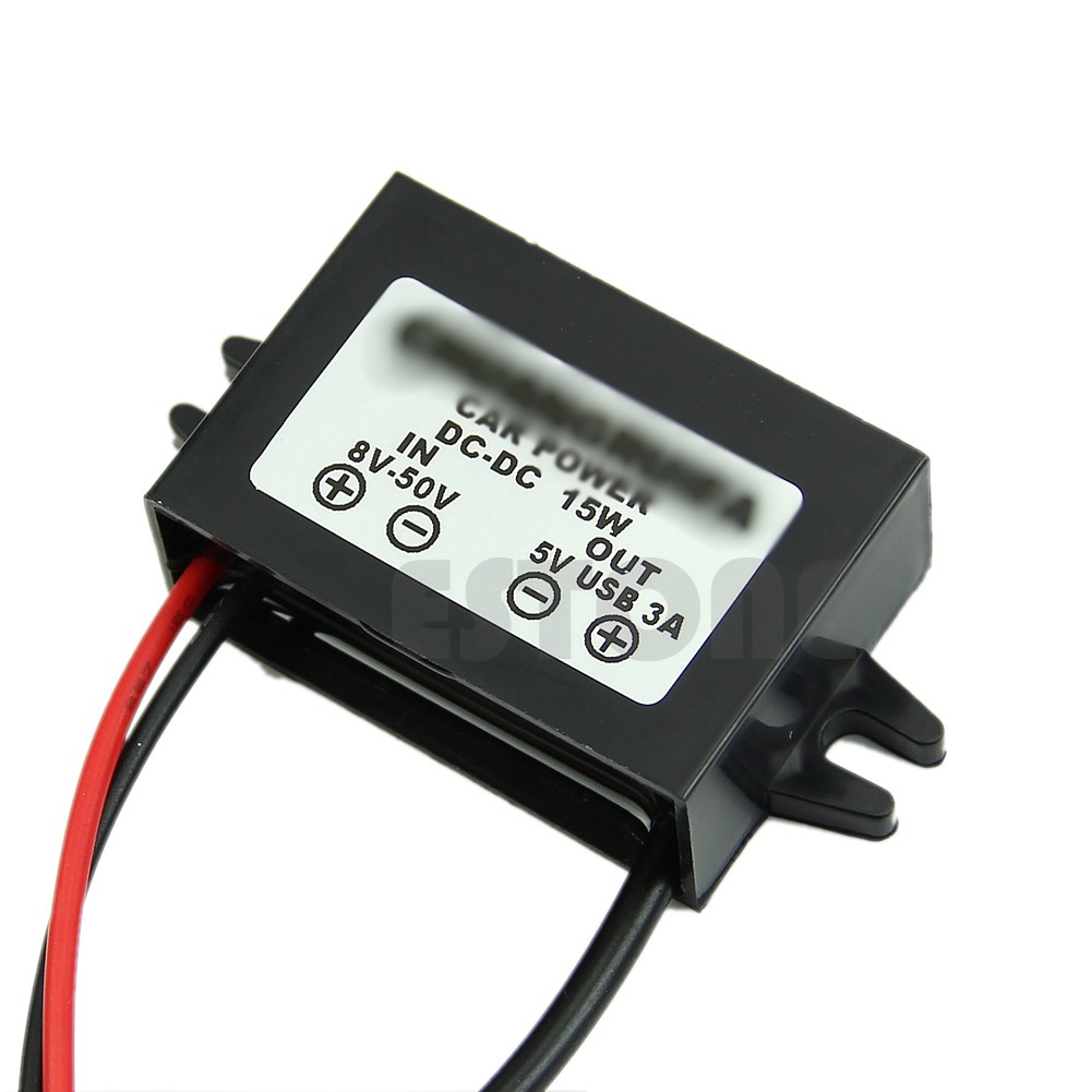 Mô đun chuyển đổi nguồn điện từ 8-50v sang 5v Micro Usb đầu ra 12v / 24v sang 5v chất lượng cao