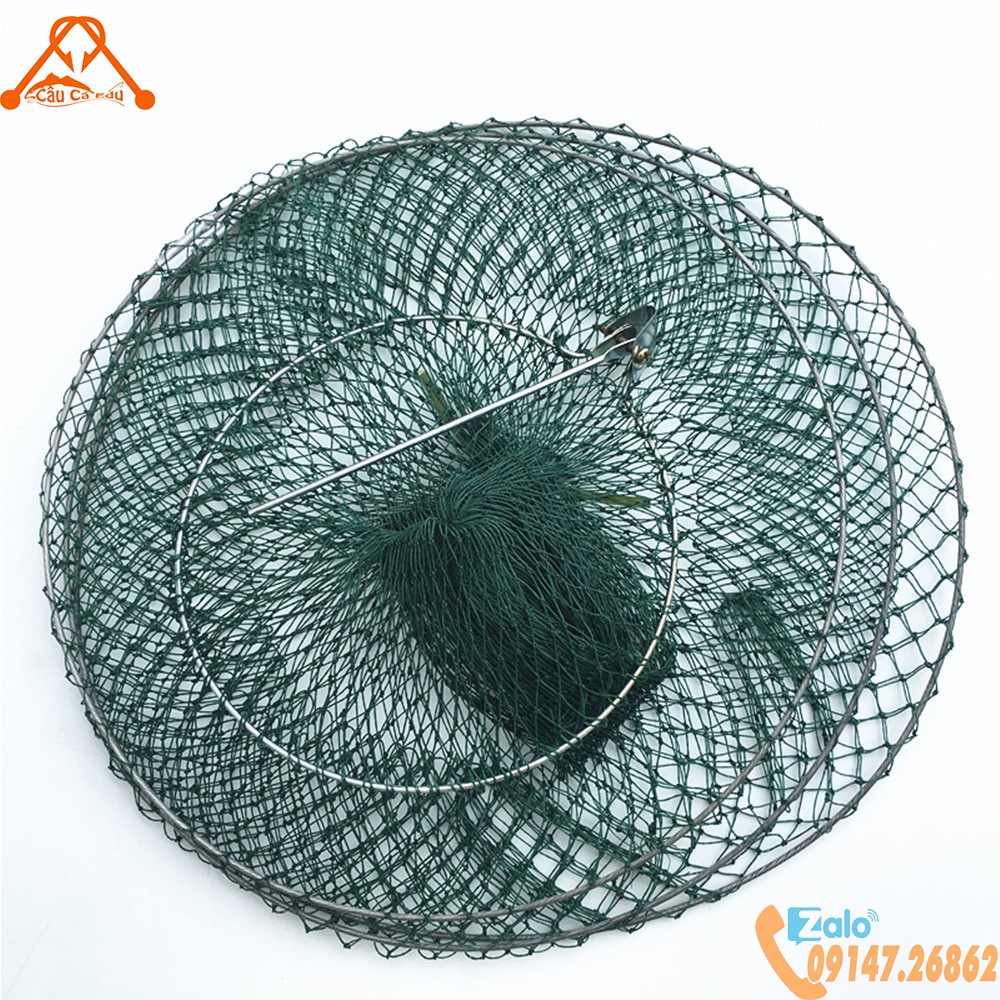 Giỏ Đựng Cá 5 Vành - Xanh