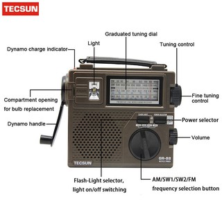 Đài Radio Tecsun GR-88