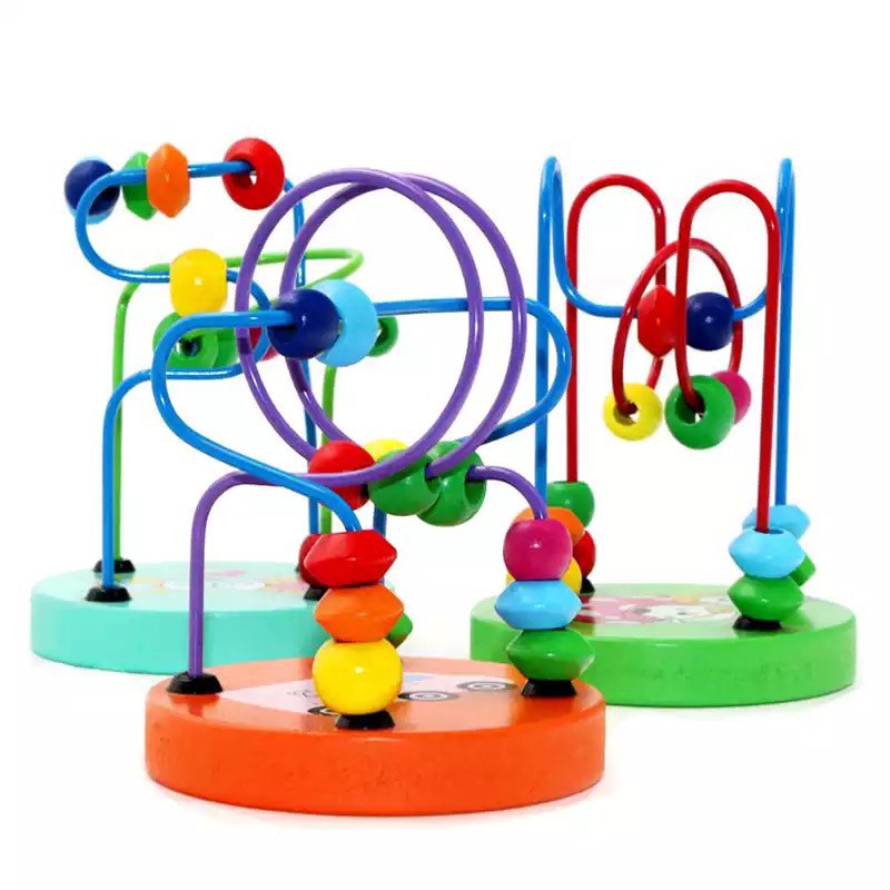 Set Đồ Chơi Phát Triển Trí Tuệ Cho Bé Bộ 5 Món Bằng Gỗ Tự Nhiên An Toàn Cho Trẻ Chuẩn Giáo Cụ Montessori