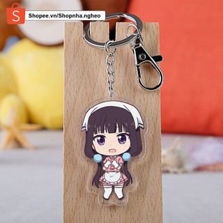 Móc khóa mica anime Blend S