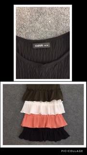 Áo dập ly dáng peplum (vnxk)