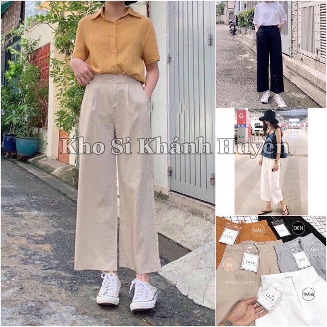 Quần Sớ Đũi Dáng Lỡ Mã 919_Xưởng May Quang Anh