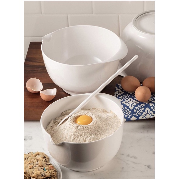 Âu trộn bột, trộn salad. Âu đánh trứng, đánh kem, dung tích 2 lít