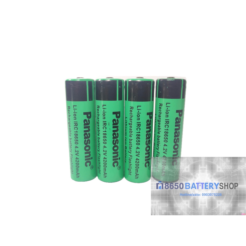 [P23] Pin Giá rẻ Li-ion Panasonic ARC 18650 4.2v đầu nhọn dung lượng thật 1200mah - bao bì có thay đổi từ 2021