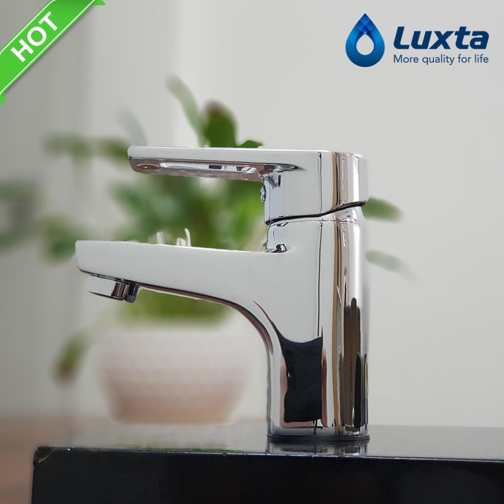 Vòi LAVABO nóng lạnh LUXTA L1226X5 tặng 2 dây cấp-Bh 5 năm