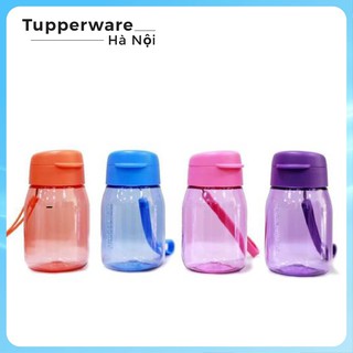 Bình nước Mini Lohas  thể tích 350ml - Bình nước Tupperware, chất liệu nhựa nguyên sinh chất lượng an toàn