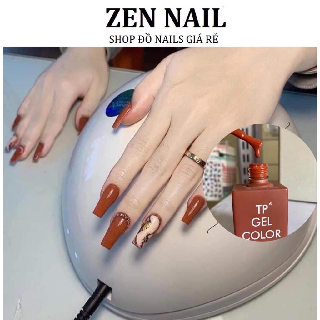 Sơn gel màu cam đất TP colour gel hàn quốc