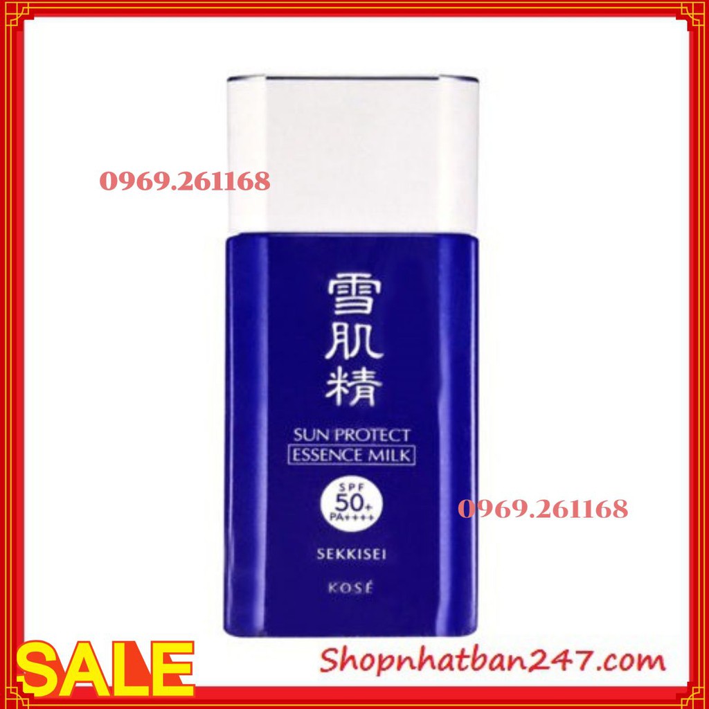 Kem chống nắng minisize #25ml Kose Sekkisei White UV Gel SPF50+ PA++++ - 100% Authentic