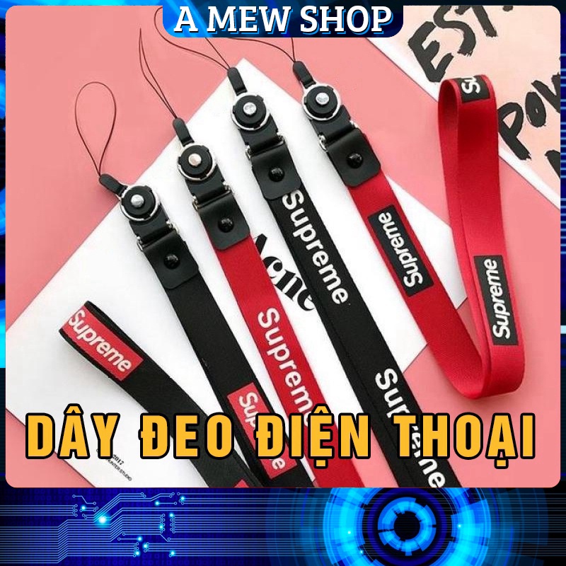 Dây Đeo Điện Thoại - Đeo Thẻ học sinh, thẻ cư dân, thẻ xe, chìa khoá Đa Năng - A MEW SHOP