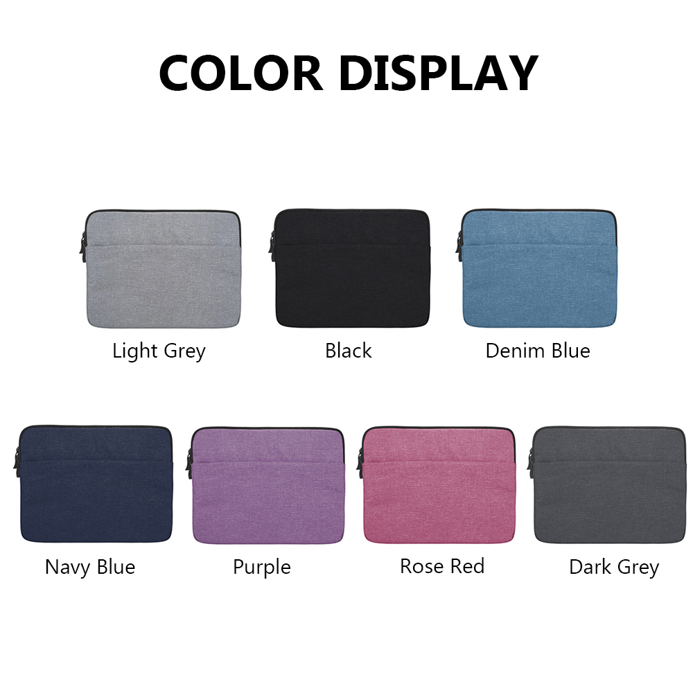 💜DLWLRMA💜 Colorful Sleeve Case Universal Laptop Bag Pouch Waterproof Dual Zipper Fashion Large Capacity Notebook Cover/Multicolor/11 13 14 15 inch