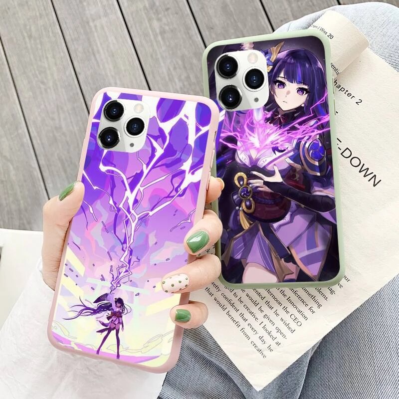 Ốp điện thoại Genshin Impact: Raiden Shogun cho Samsung, Iphone, Xiaomi, Vsmart, Iphone, Oppo, Huawei, Vivo...
