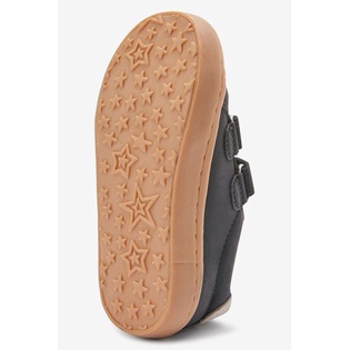 Giày da ngôi sao đen cho bé hàng VNXK siêu cá tính