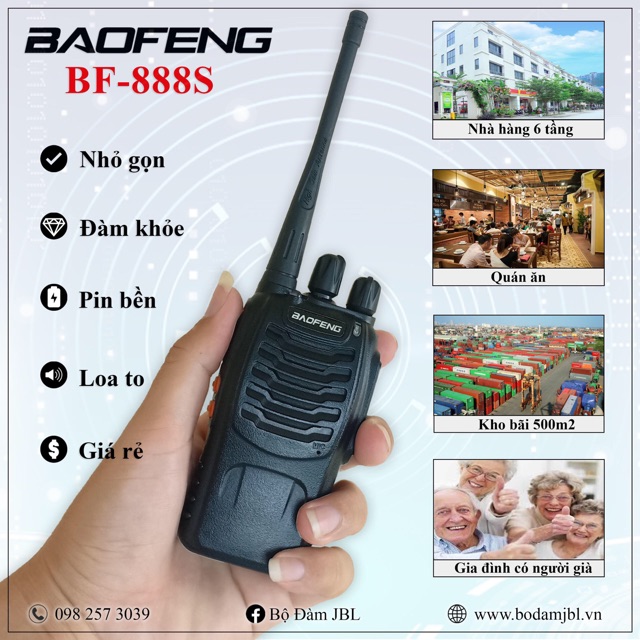 Máy bộ đàm Baofeng 888S