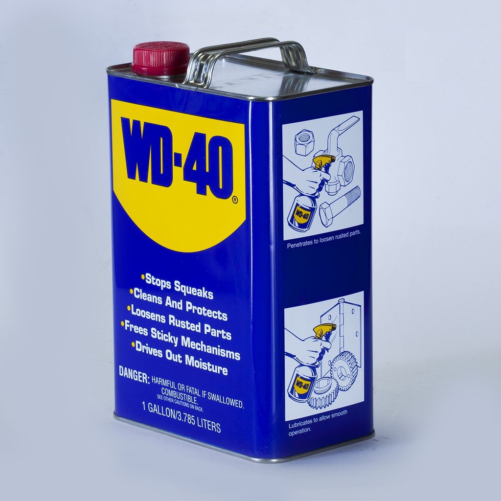 Chất Bôi Trơn Làm Sạch Thẩm Thấu Chống Ẩm Bảo Vệ WD-40 1 GALLON (3.785L)