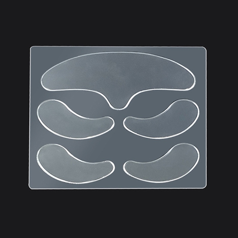 Set 5 Miếng Dán Silicone Giúp Làm Mờ Nếp Nhăn Ở Trán Và Cằm Có Thể Tái Sử Dụng