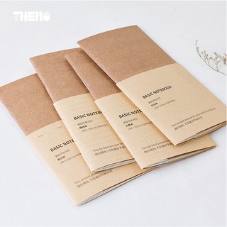 Lõi/ Ruột sổ đơn giản cho Booklet Journal 3 kiểu trơn/chấm bi/ kẻ caro