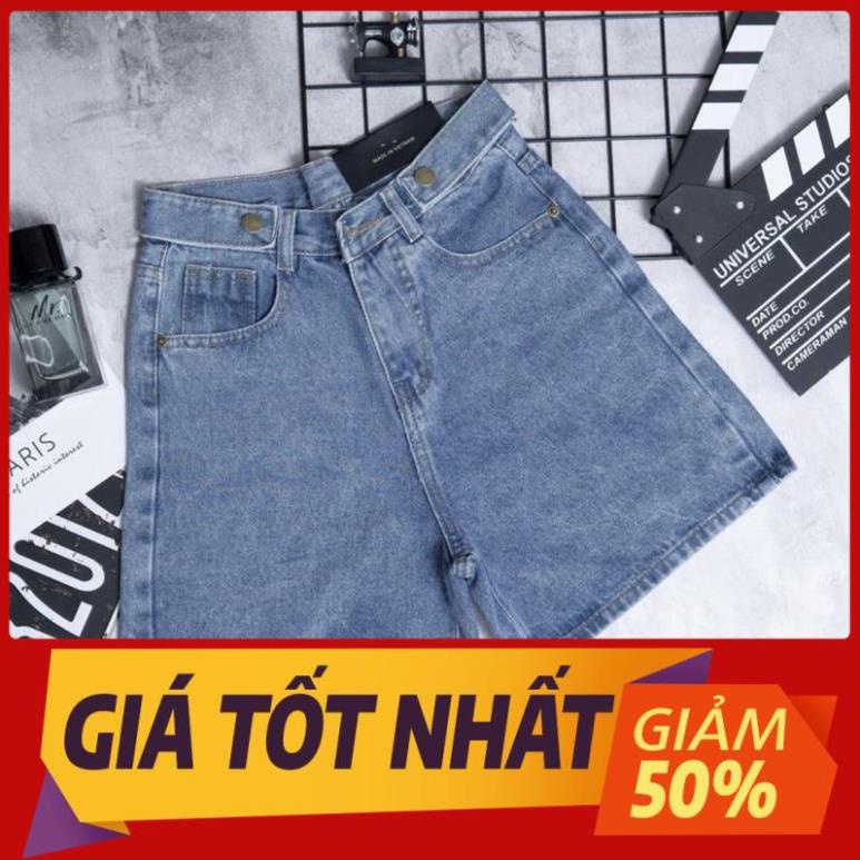 quần short jean sọt ngố lửng lưng cao ulzzang !