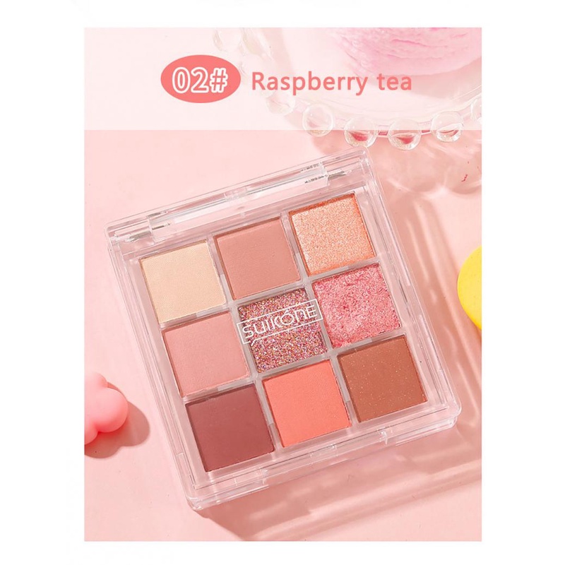 [Hàng mới về] Bảng phấn trang điểm mắt SUIKONE 9 màu sắc lì chống thấm nước lâu trôi | BigBuy360 - bigbuy360.vn
