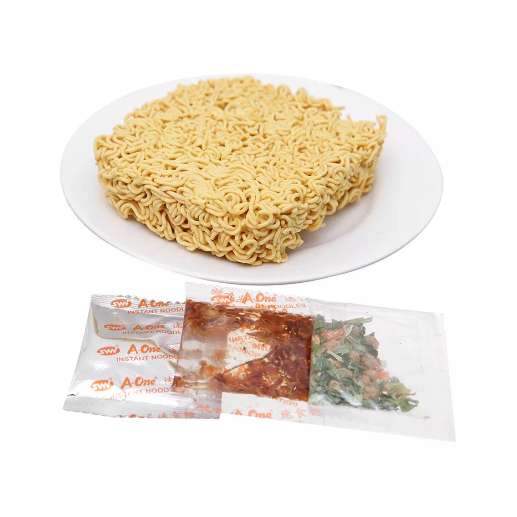 [HSD T8-2023] Thùng 30 gói mì A-One thịt xào 85g