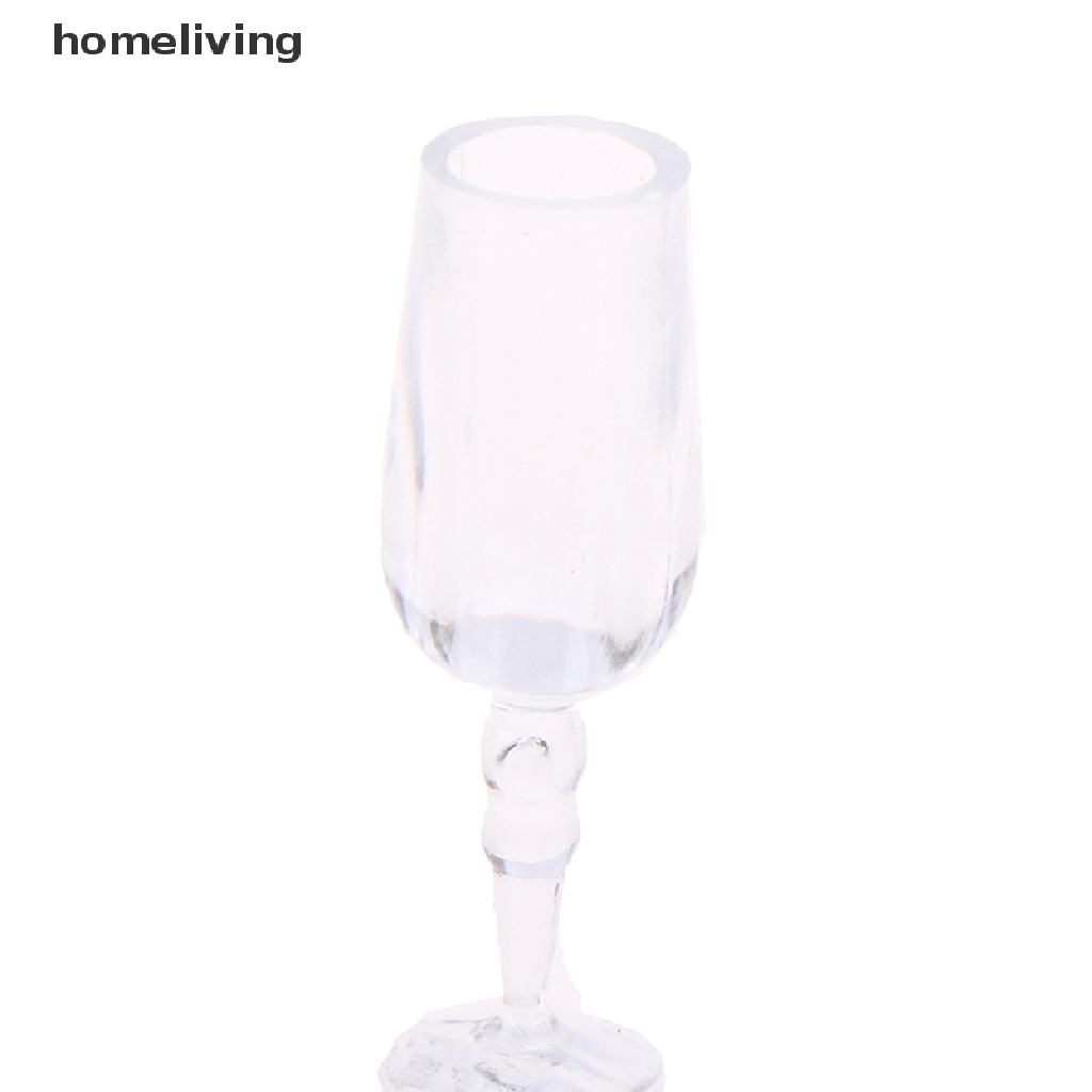 Set 6 Ly Thủy Tinh Uống Rượu Vang Cho Nhà Búp Bê