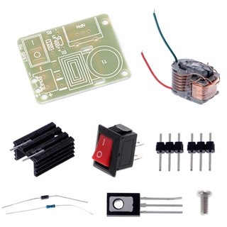 Máy biến áp V DIY phát điện đánh lửa hồ quang điện áp cao tần số cao 15KV 