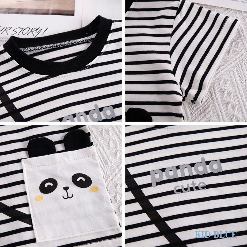Set Áo Thun Ba Lỗ + Quần Short Denim Mềm Cho Bé Trai