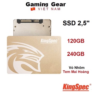 Ổ cứng SSD KingSpec 120GB 240GB P4 SATA 2.5 Vỏ nhôm  Hàng Chính Hãng Mai