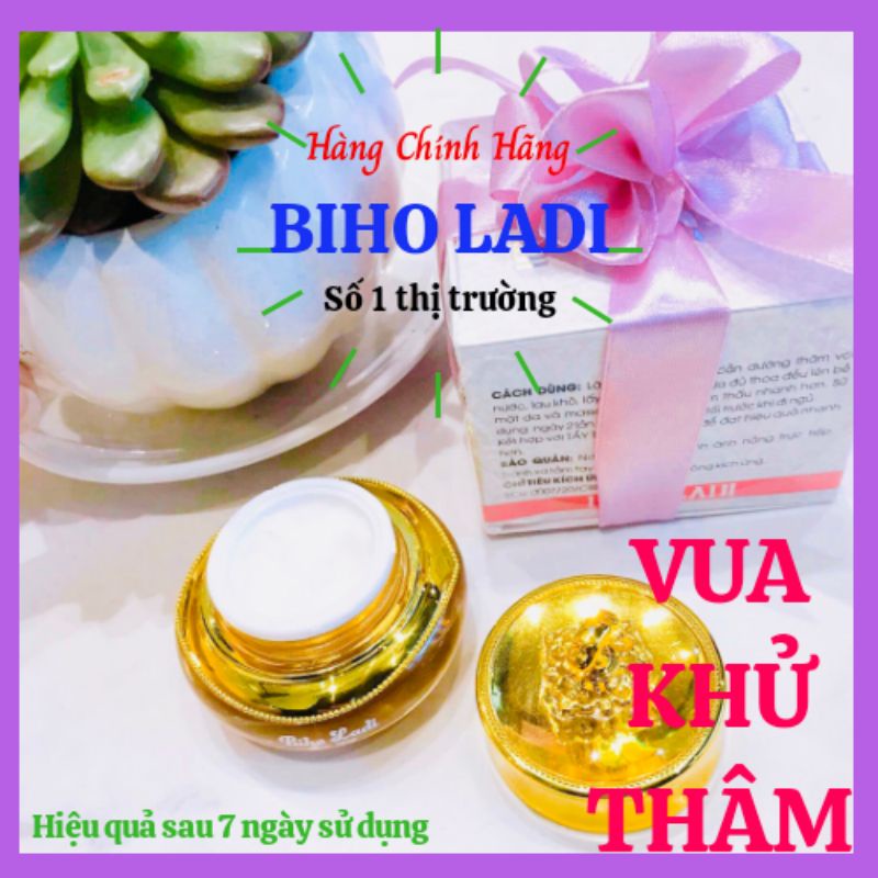 KEM DƯỠNG THÂM 5S BIHO LADI(Khử Thâm Hôi Nách Mông Bẹn Bikini, Hương Thơm Nhẹ, Mờ Vết Thâm Đều Màu) Biholadi Biho Lady