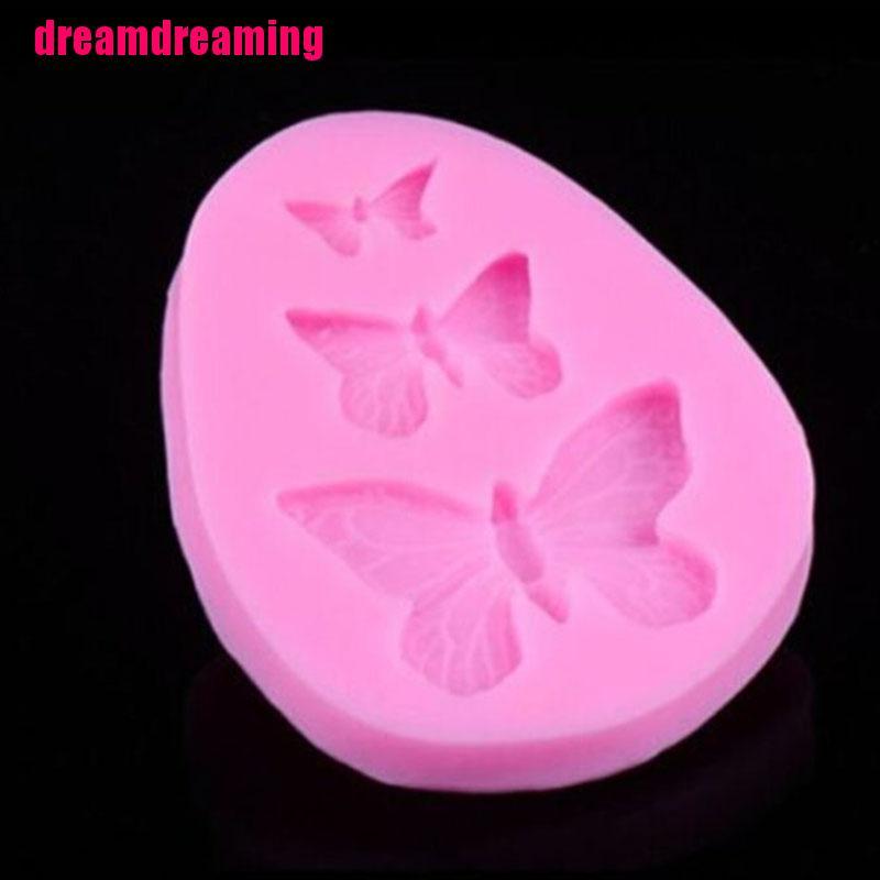 Khuôn Làm Bánh Chất Liệu Silicone Hình Bướm Sáng Tạo