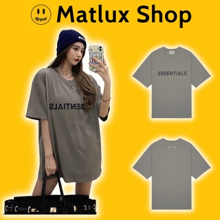 [MÃ MATLTA GIẢM 20K] Áo thun Fear Of God FOG Essentials SS20 Charcoal bản cao cấp, Áo Tee FOG Essentials in chữ silicon