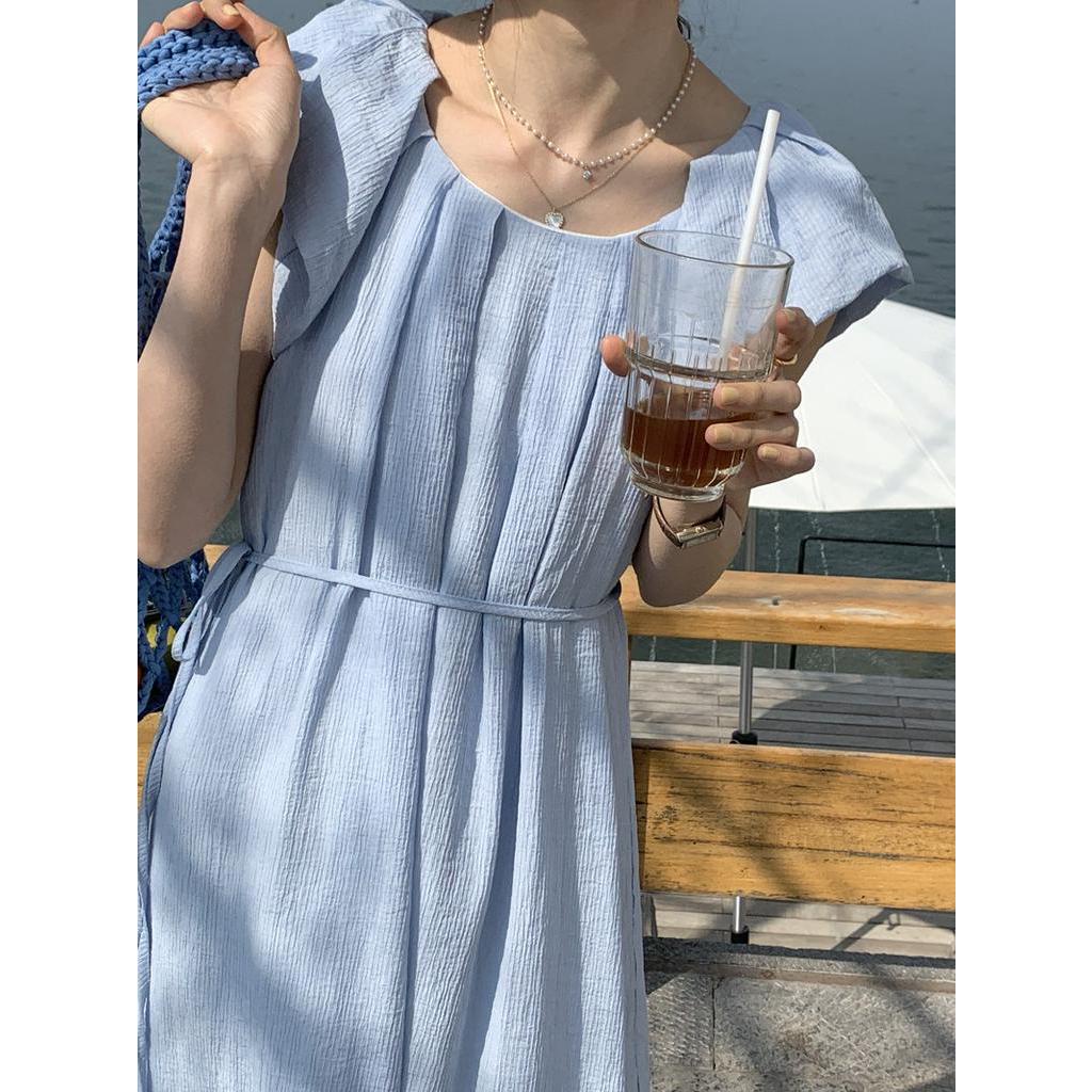 Đầm Sát Nách Cổ Tròn Dáng Rộng Thời Trang Mùa Hè 62858