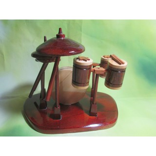 Bộ trống gỗ 25cm x 20cm