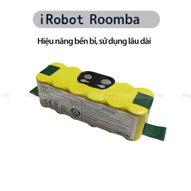 Pin Irobot Roomba các dòng 5/6/7/8/9 14.4V 3500mAh pin robot hút bụi Roomba 560 520 600 650 780 800 860 880 980